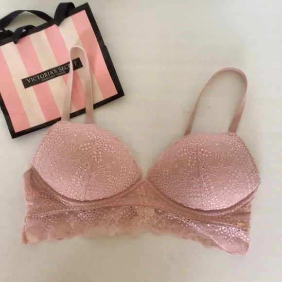 Bralette Push-up Victoria's Secret Pink - Taille Medium - Neuf Avec Étiquettes (NWT)